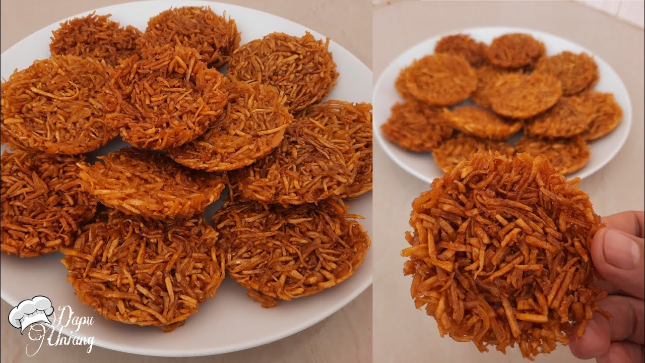 Resep Kremesan Ubi Manis Super Renyah Tahan Lama | Carang Mas | Sarang Balam Ubi Jalar