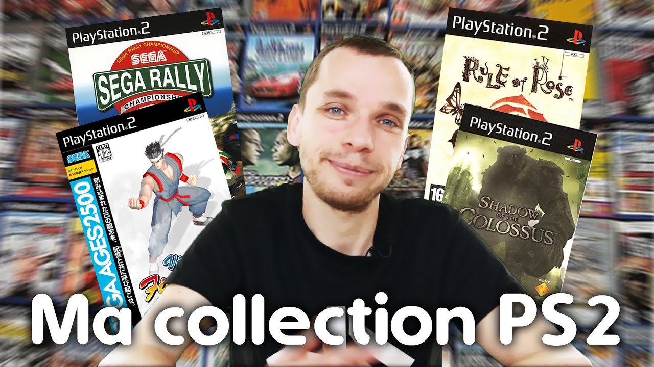 JE VOUS PRÉSENTE MA COLLECTION PLAYSTATION 2 !! 😃