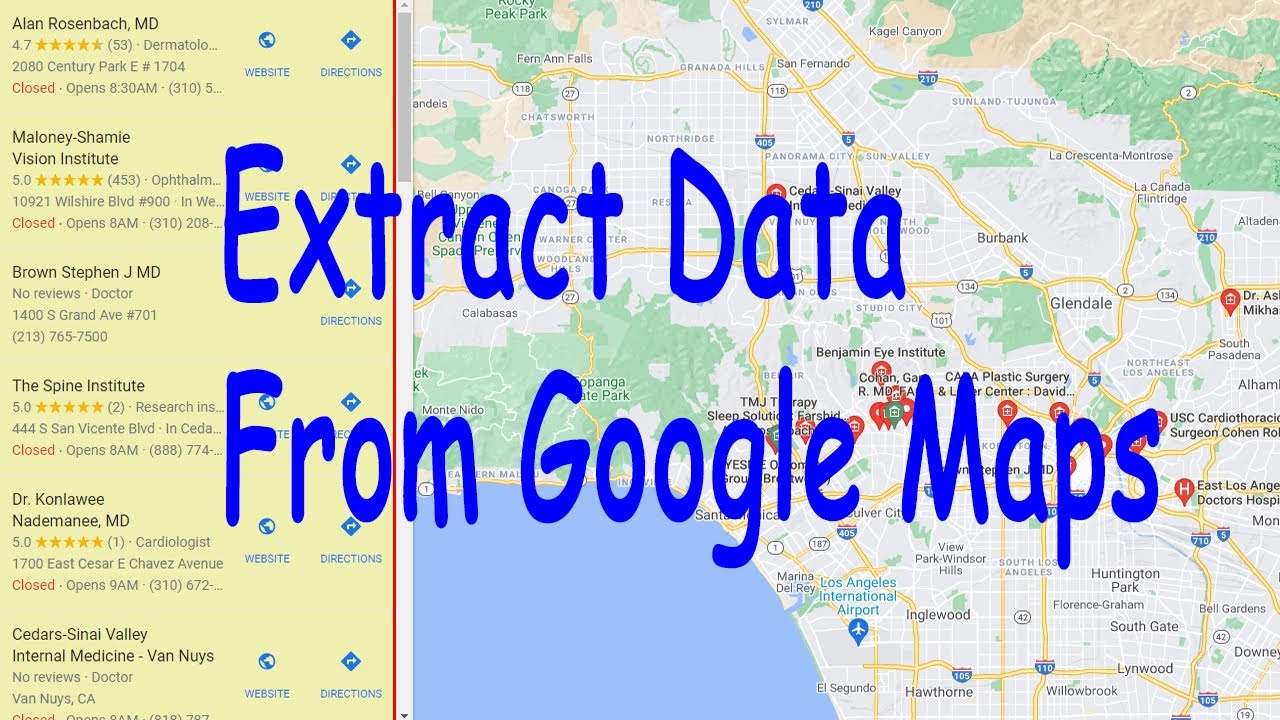 Extract Data From Google Maps & Collect Leads | Scraping Techniques For Google Maps