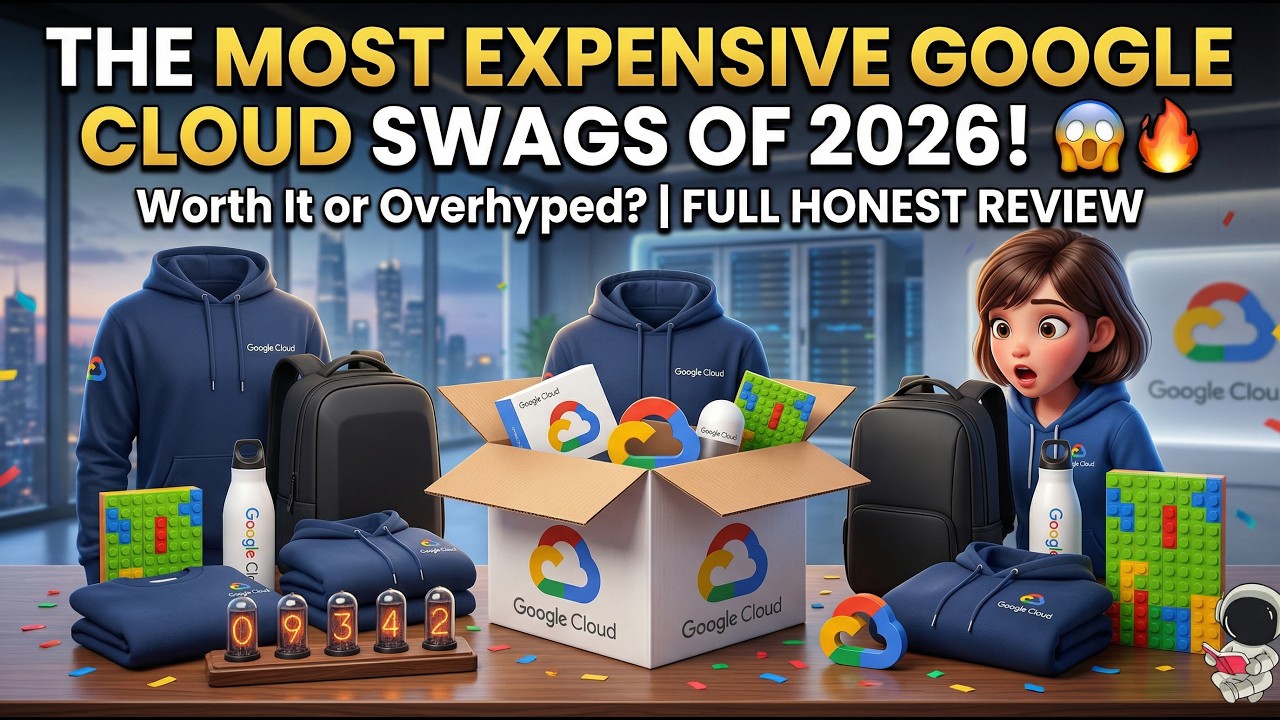 Распаковка САМЫХ дорогих сувениров Google Cloud 2026 года 😱 | Стоит ли оно того или переоценено? ...