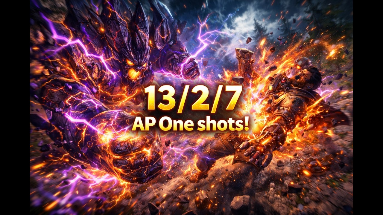 AP MALPH JUNGLE VS GRAVES! (ONE SHOTS)