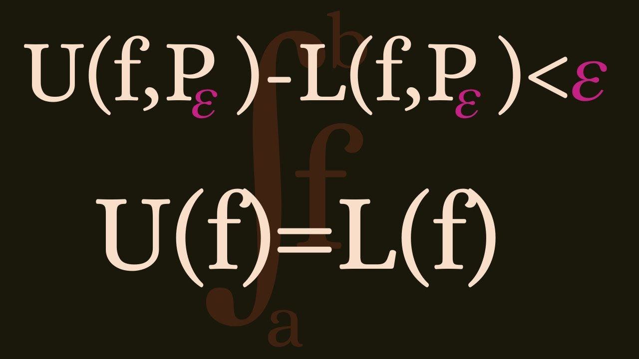 Real Analysis | Riemann Integrability