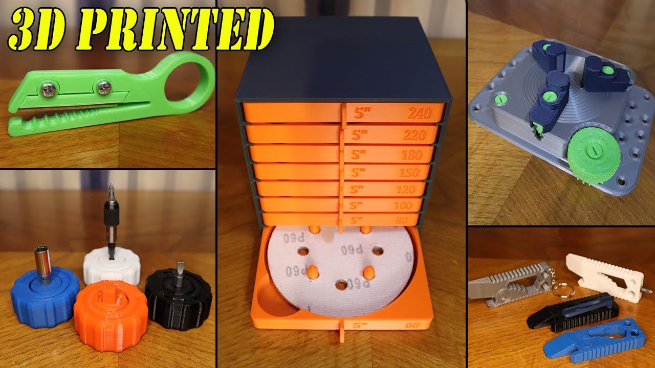 Инструменты для 3D-печати №5 — Полезные и функциональные 3D-печатные изделия