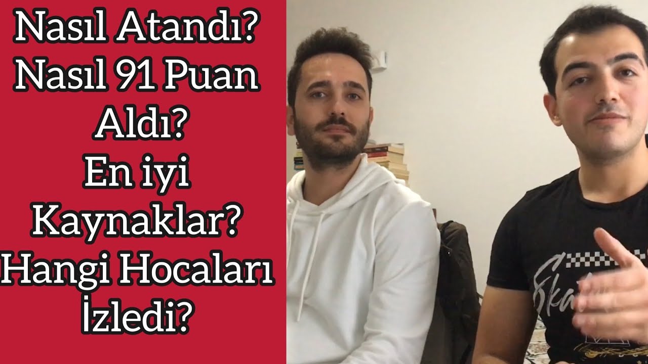 NASIL ATANDI? 🥳 KPSS Süreci | Nasıl 91 Puan Aldı? En İyi Kaynaklar? Hangi Hocaları İzledi?