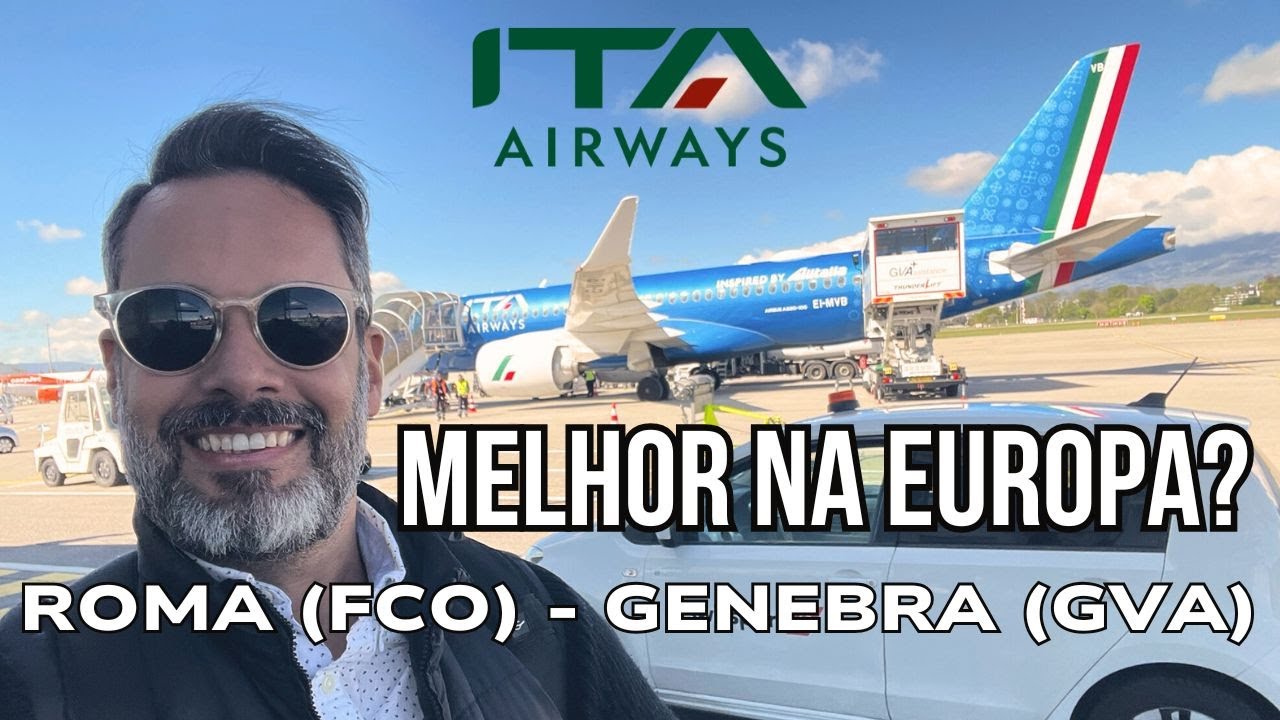 Voo INCRÍVEL por Menos de R$120: ITA Airways Roma–Genebra! Vale a Pena Usar Milhas?