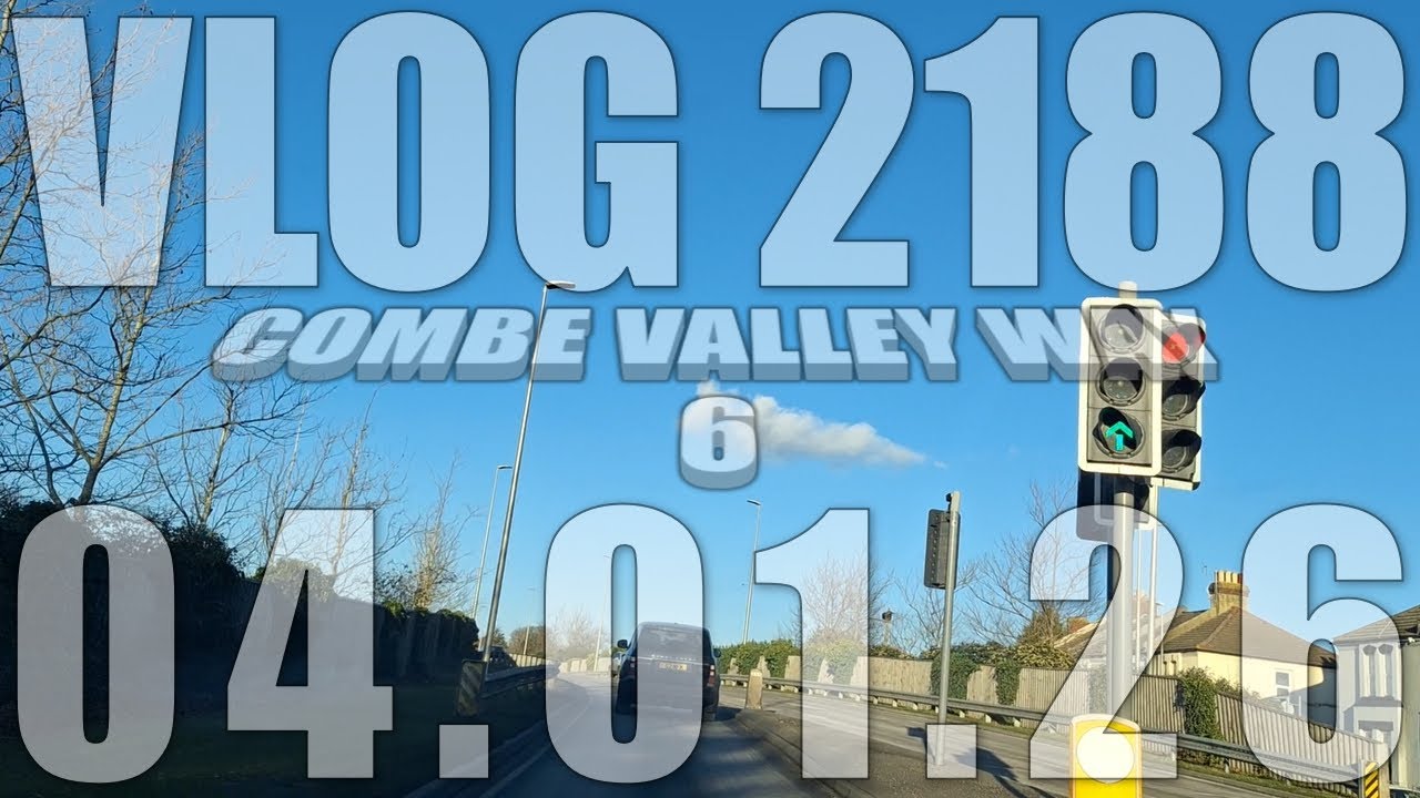 Combe Valley Way 6 | VLOG 2188 | 04.01.26 | Bexhill-on-Sea | East Sussex