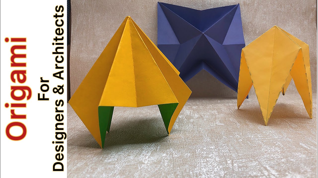 Folding Techniques for Designers & Architects |آموزش اوریگامی برای معماران و طراحان |Origami