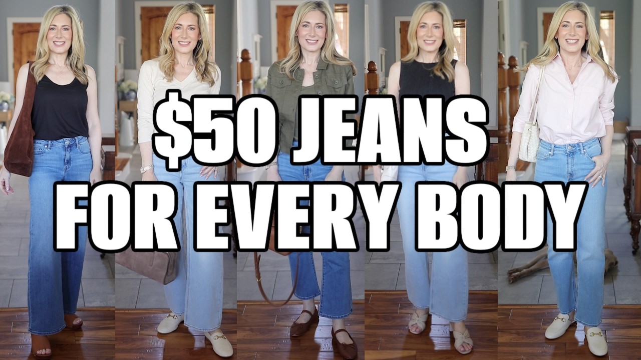 Гид по джинсам Quince: Топ-5 самых продаваемых моделей джинсов для женщин старше 50 лет