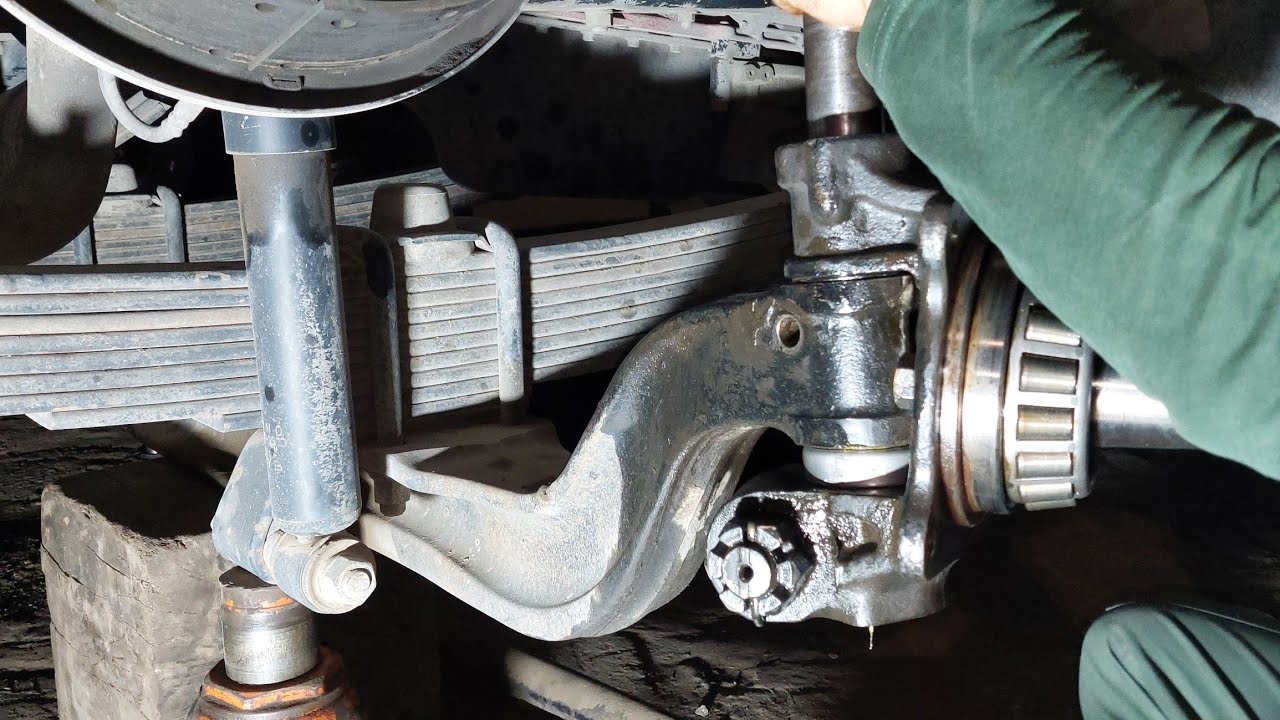 how to hino truck spindle repair and install ||spindle ko kasa repair kya jata hai || spindle bearin
