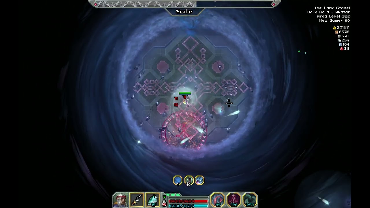 Heroes of Hammerwatch II: NG 60 Souls Warlock using Dirk