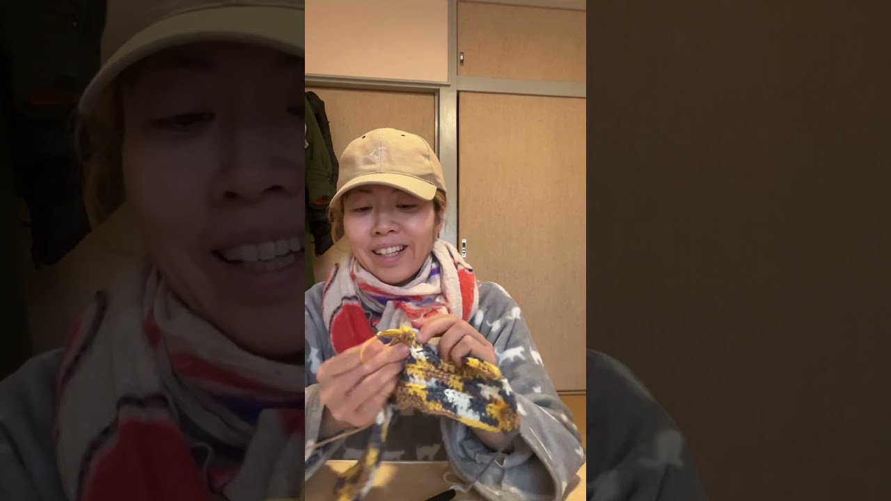 編み物25／26／風邪とアイス／ほぼNo編集