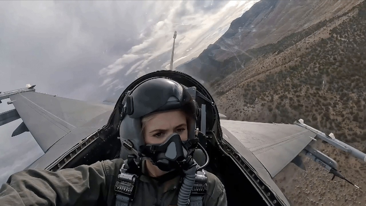 The Female F-16 Pilot Dominating the Skies of the Middle East