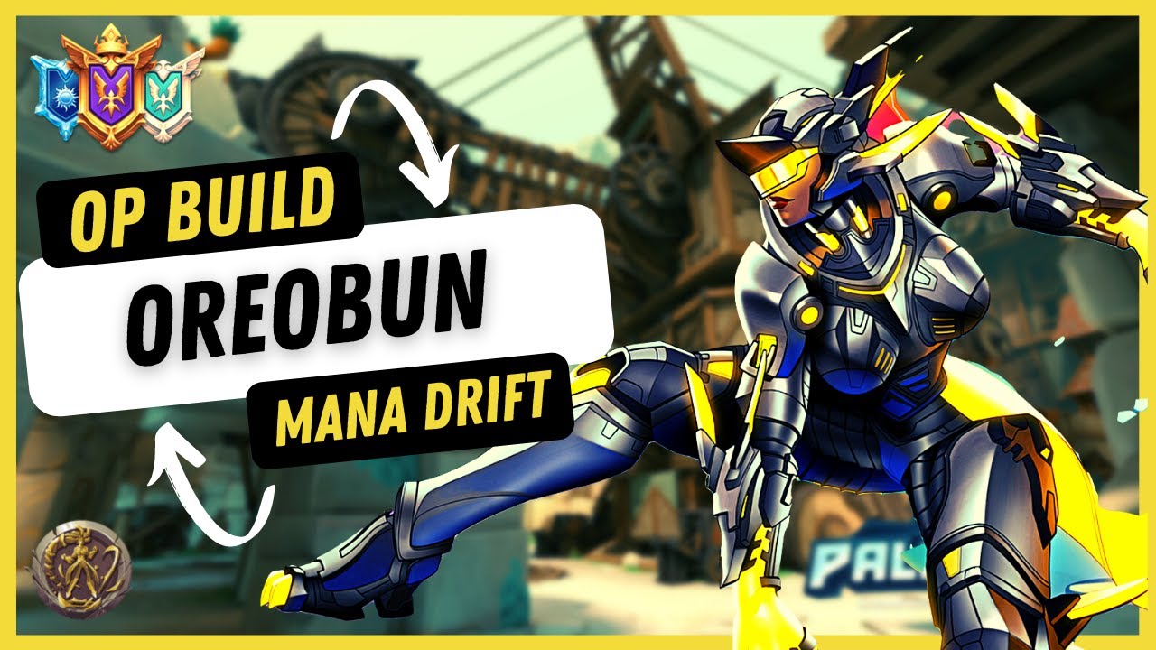 OP Build With Flanking OreoBun (Master) Mana Rift Imani Ranked gameplay Paladins Ranked Competitive