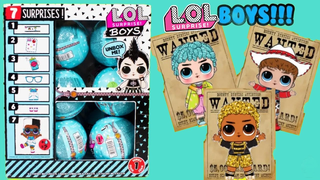 LOL Boys Series FULL CASE The Hunt For King Bee, His Royal High Ney, Do Si Dude