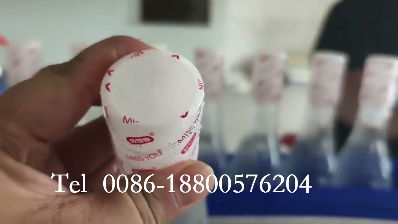 Glass bottle Cap sleeve shrink labeling machine