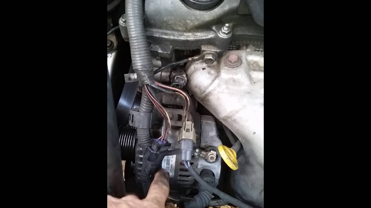 Alternater R&R toyota rav4 Pt 1