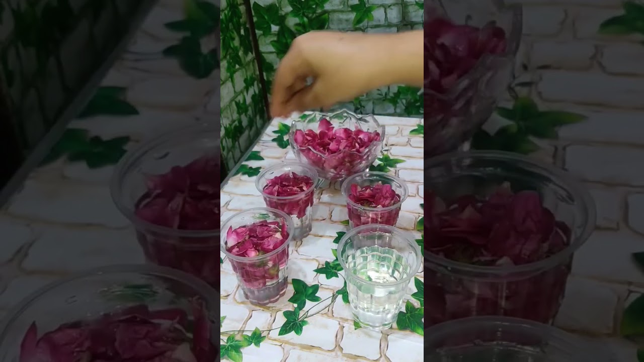 Candle light dinner ideas at home #shorts #trending  ice  #candles holder using roses part-1