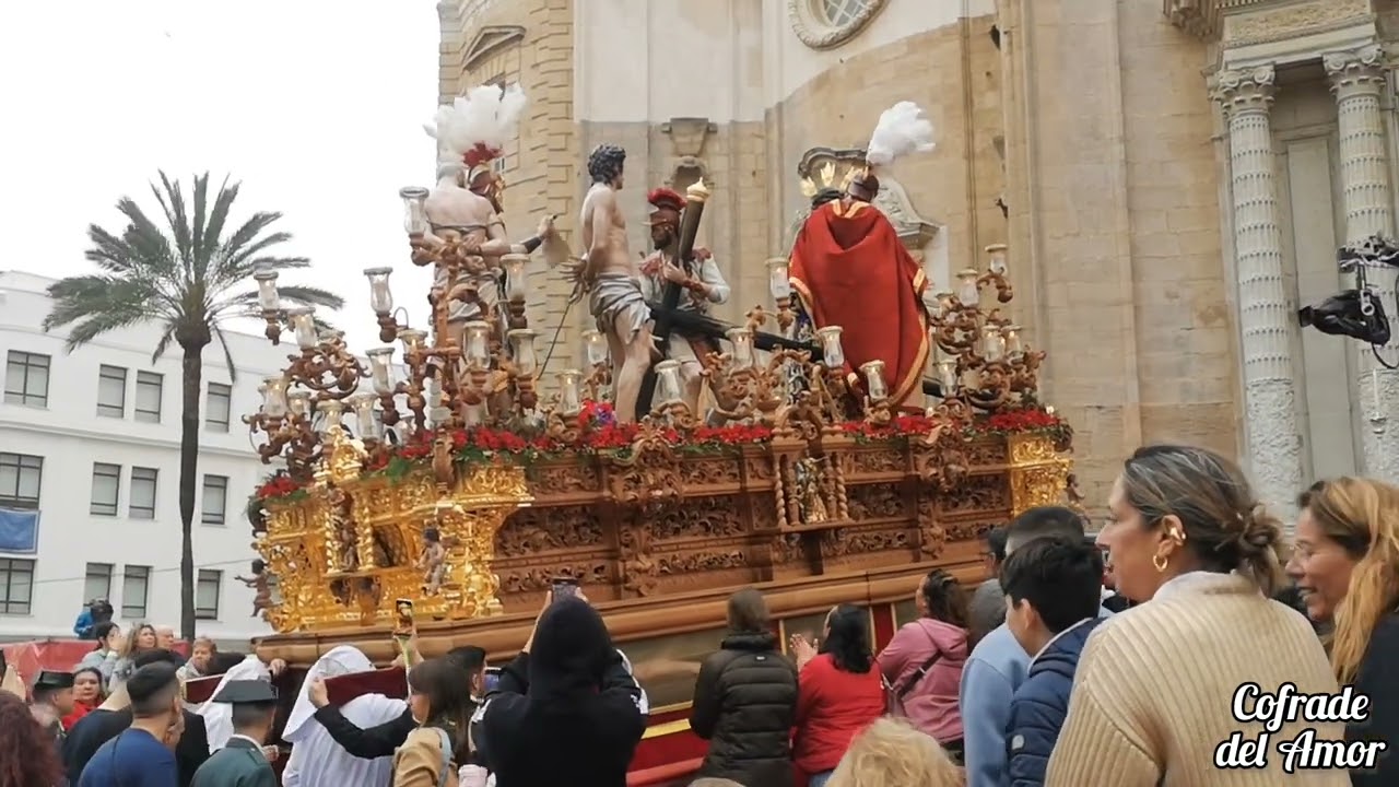 Despojado bajo la lluvia, Domingo de Ramos Cádiz 2024