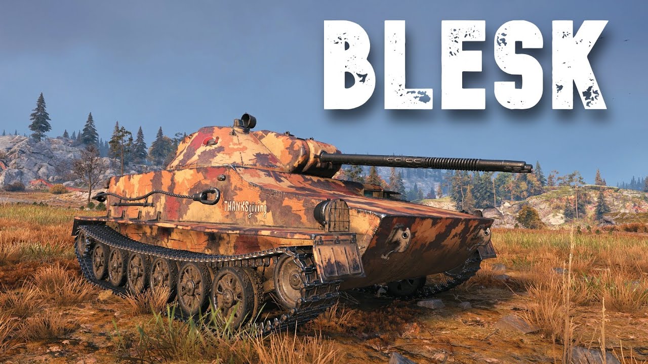 World of Tanks Blesk - Tier VIII Czech Light Tank | NEW
