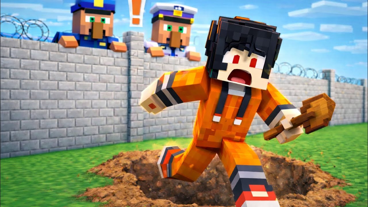 I Escaped the MOST SECURE Minecraft Prison…(Gone Wrong😨)