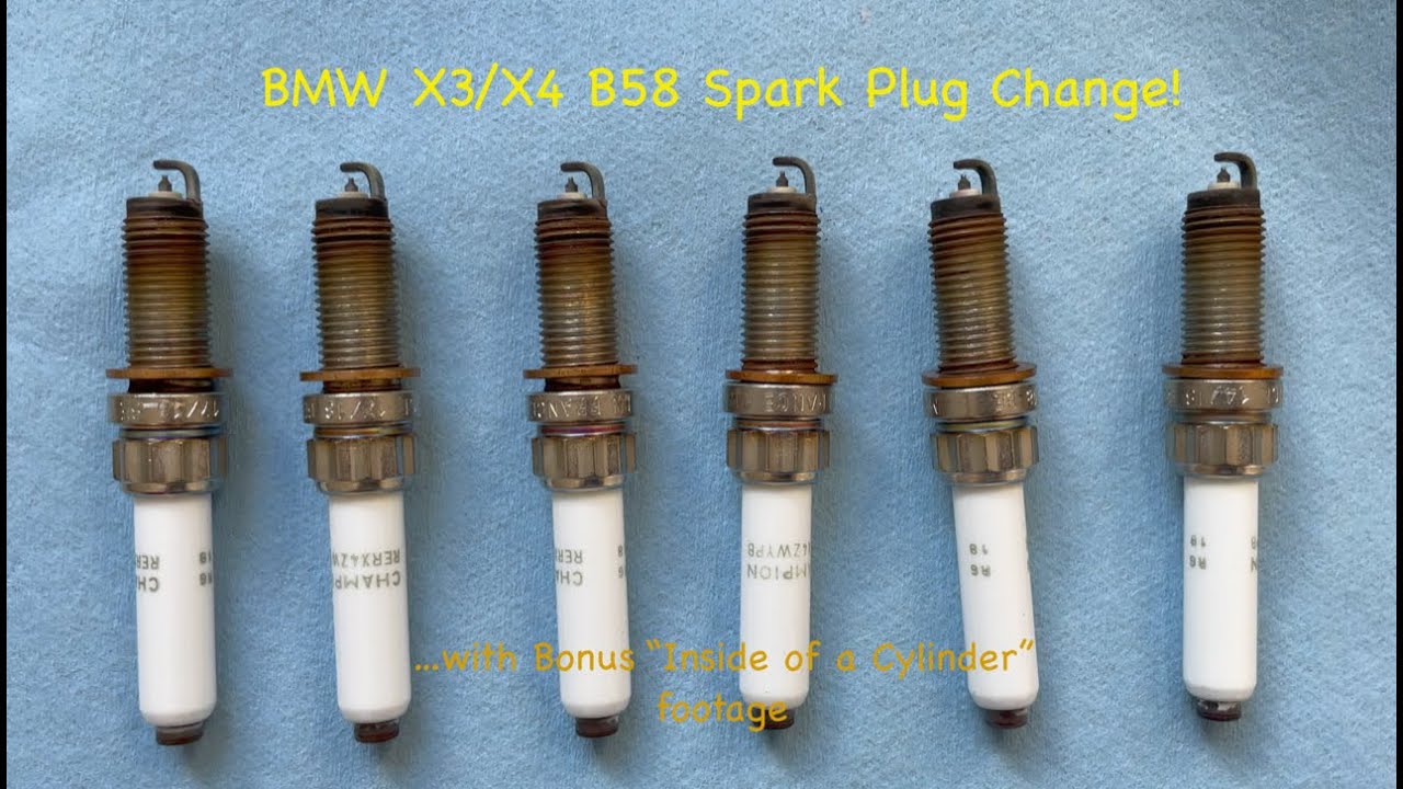 X3/4 B58 Как поменять свечи зажигания!