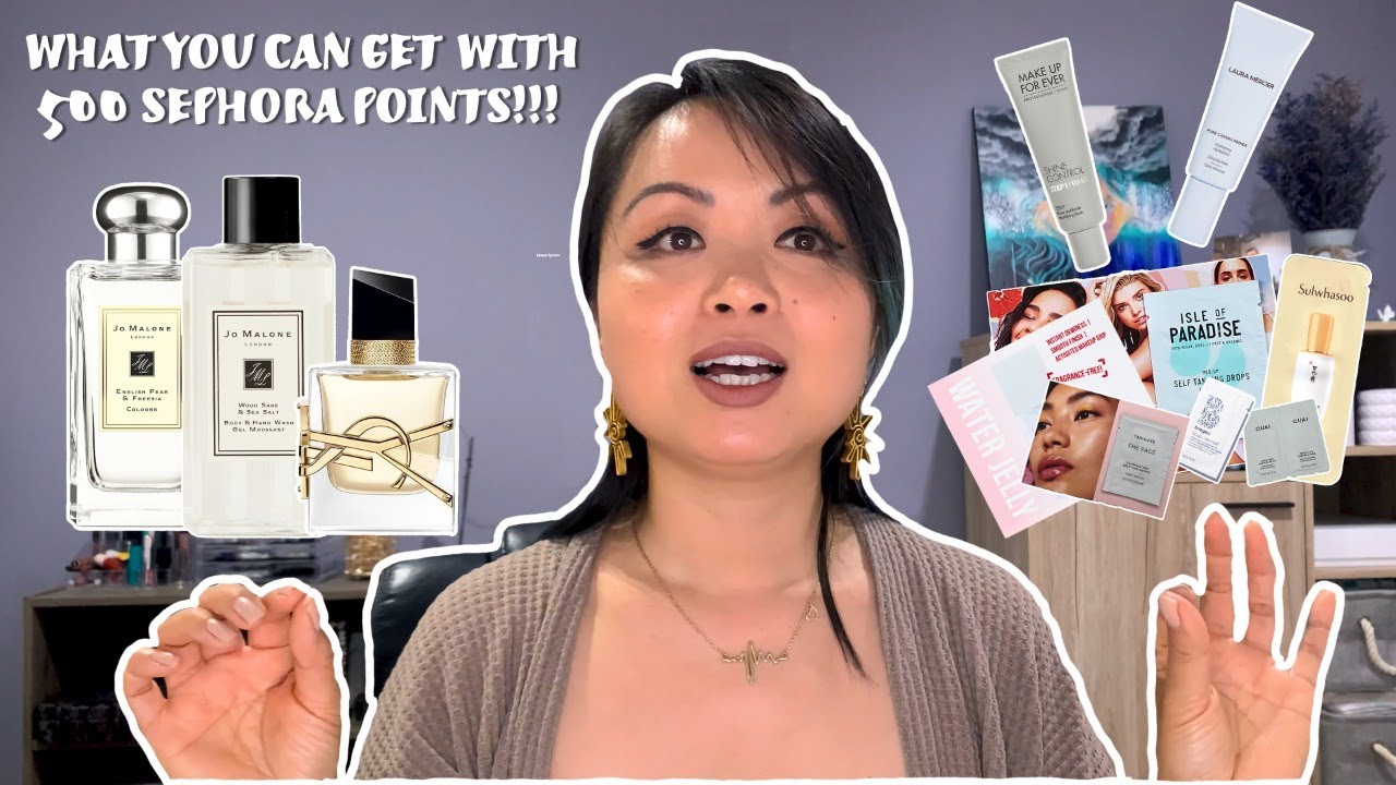 How to best utilize your SEPHORA POINTS? - Here's what I got for ONLY 500 POINTS!