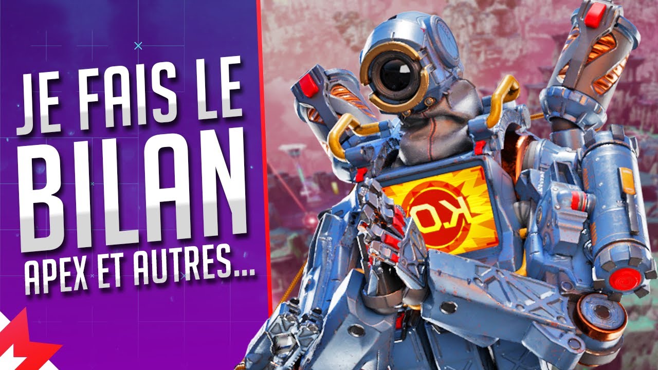 JE D&Eacute;POSE LE BILAN, APEX et plein d'autres sujets...