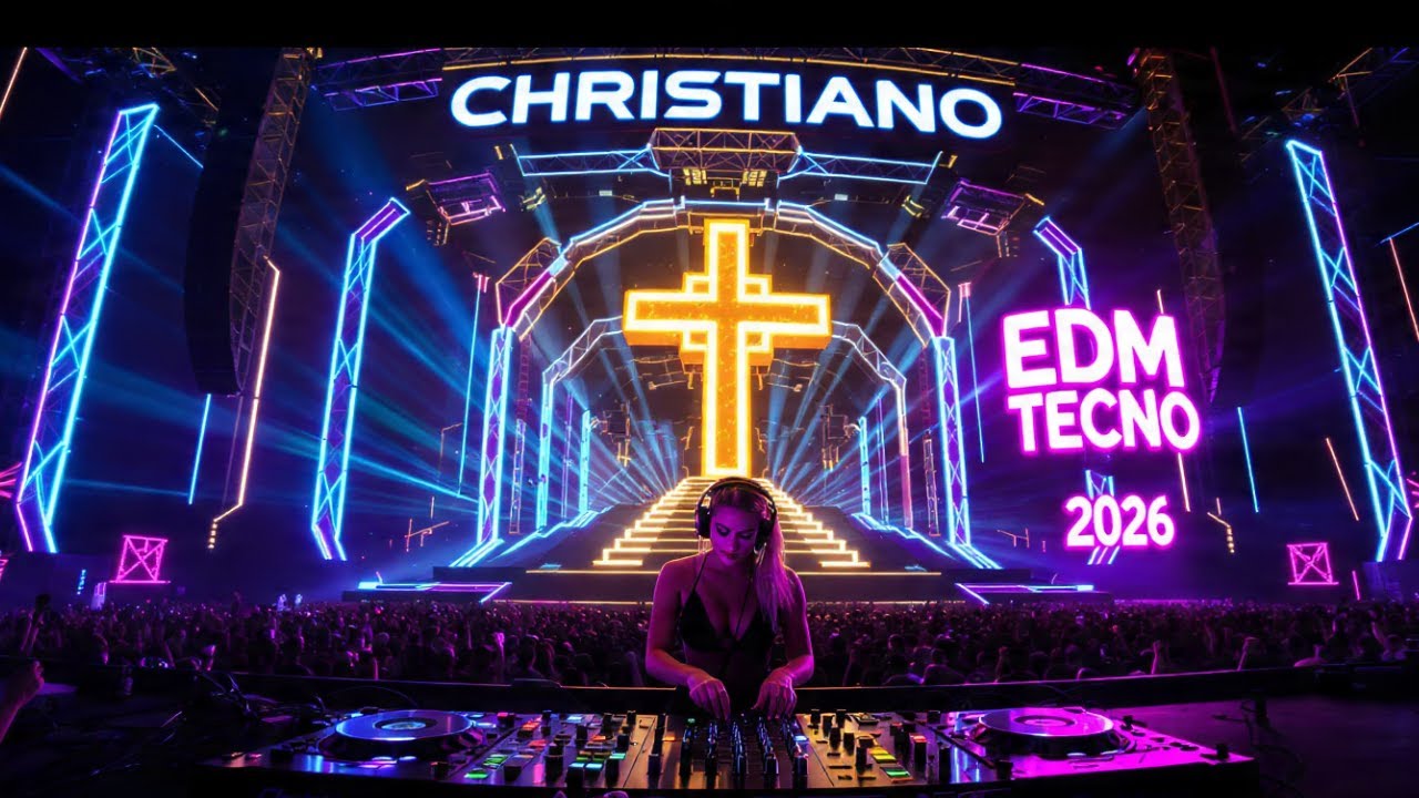 Música Electronica ✝️ Tecno Cristiano Mix Cristiano con Ritmos Modernos