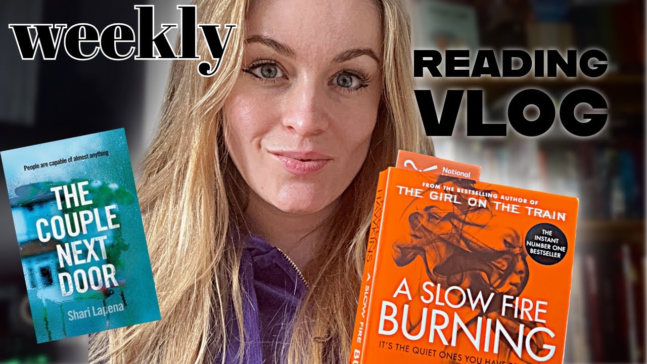 back in my thriller era 🎉 weekly reading vlog 