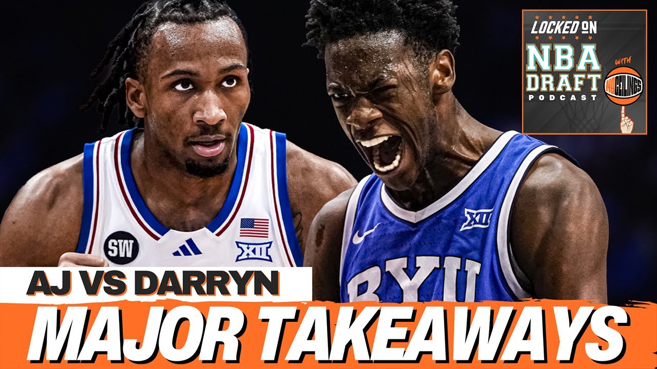 MAJOR Takeaways from Darryn Peterson vs AJ Dybantsa | 2026 NBA Draft
