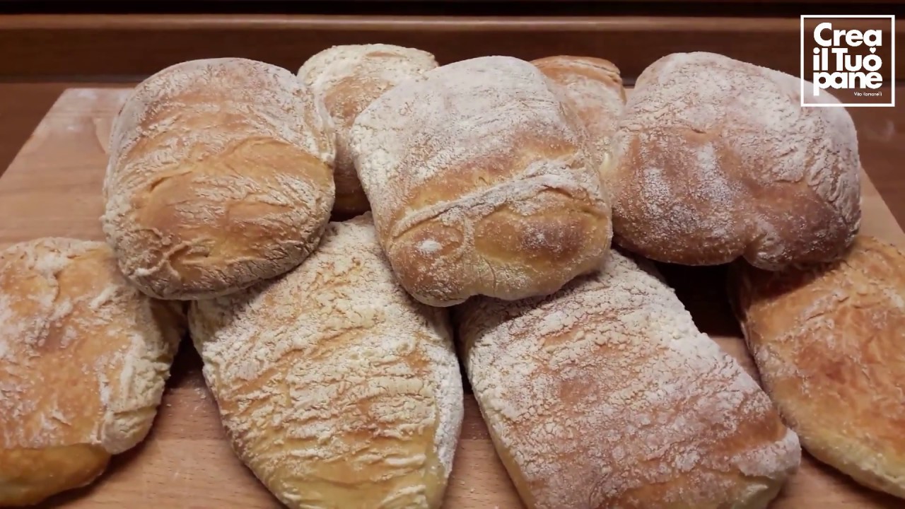 Come fare le Ciabatte di semola all'olio extravergine d'oliva