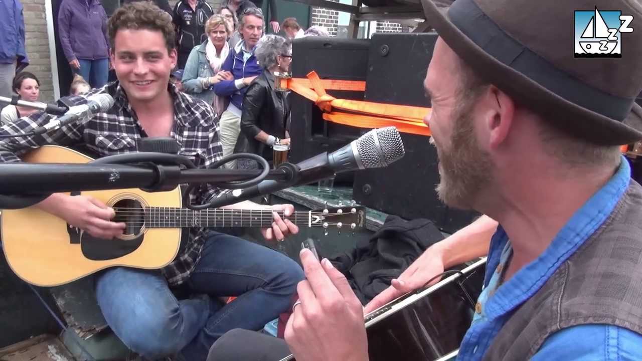Douwe Bob en Michael Prins samen @oerol 2013 Blues!!!!!