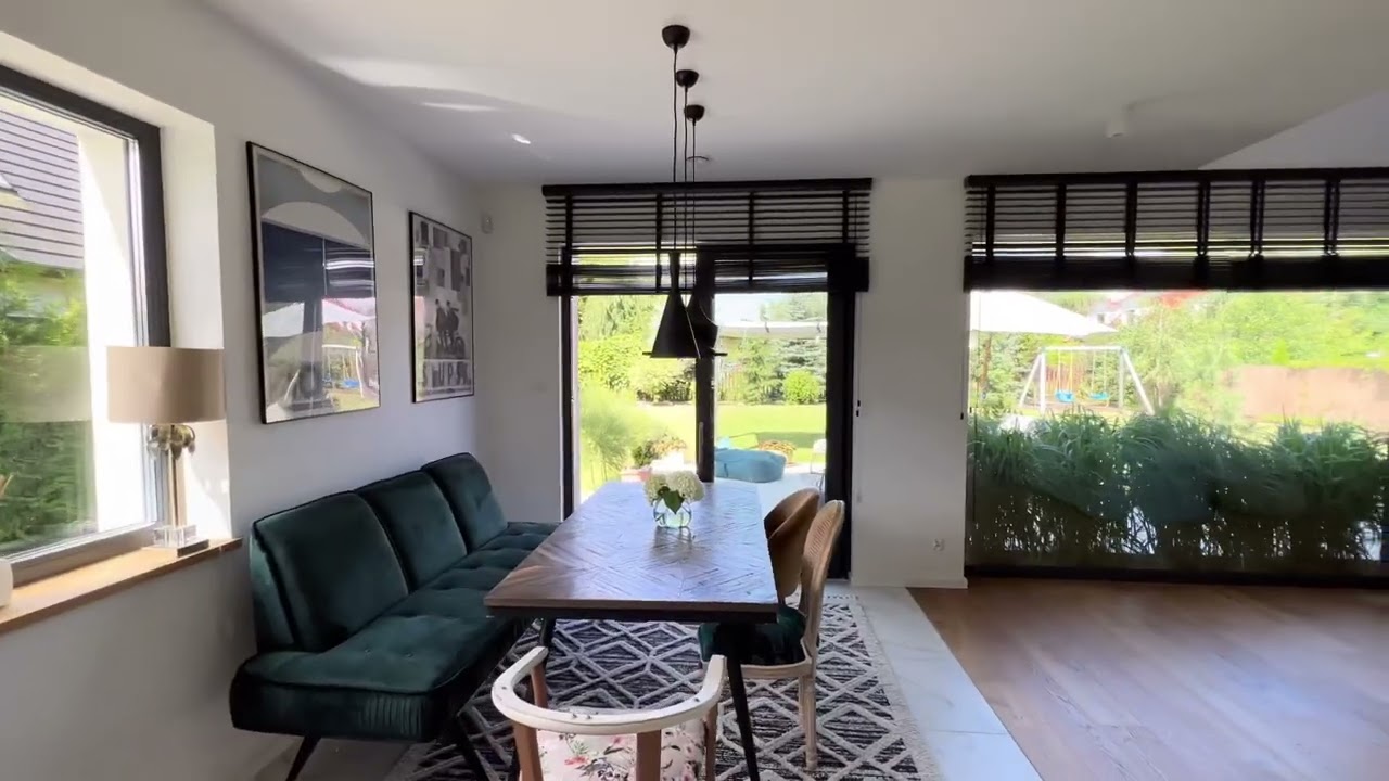 Piękny dom z dużym ogrodem i pompą ciepła!