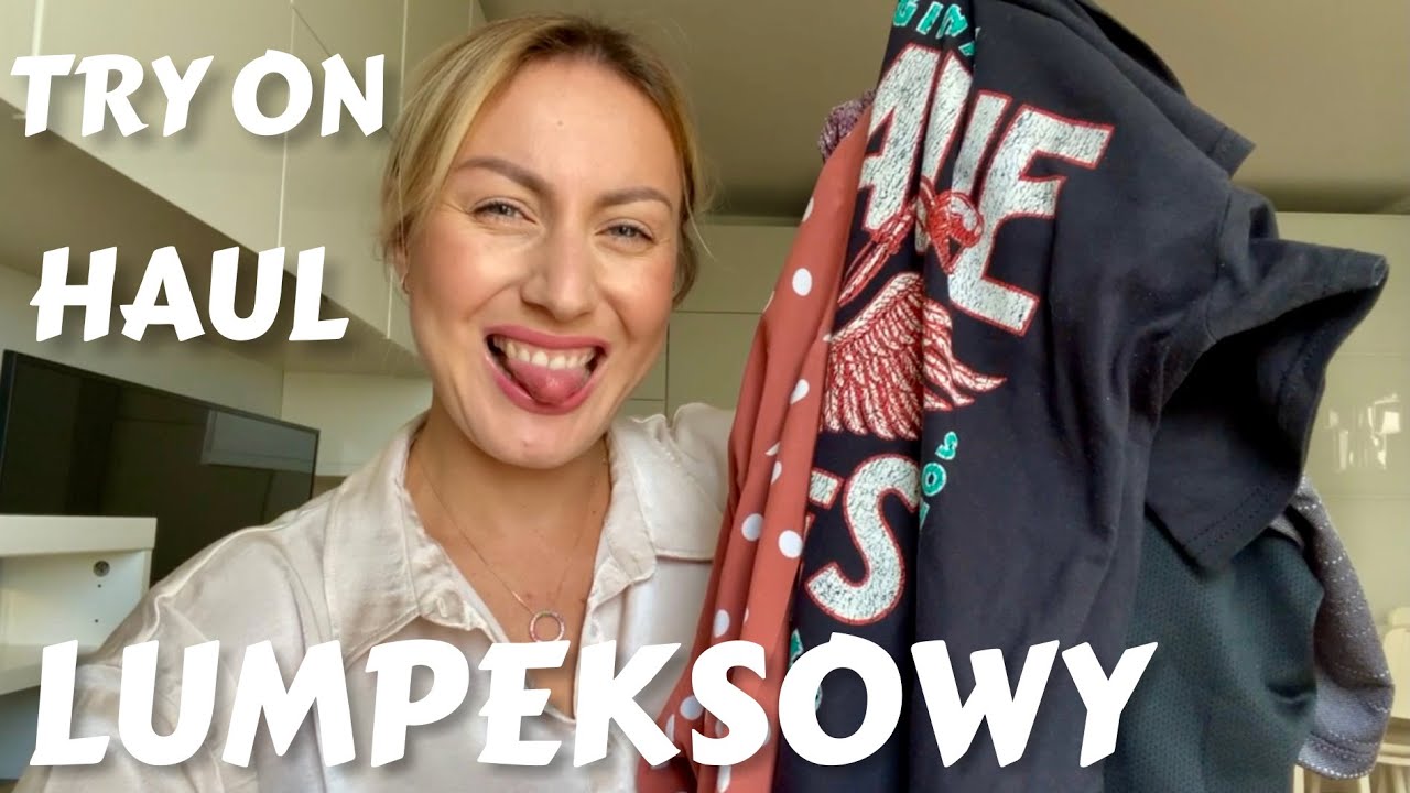 TRY ON HAUL LUMPEKSOWY | TANIA ODZIEŻ WYGRYWA | LEON ZAWODOWIEC?! #VLOG