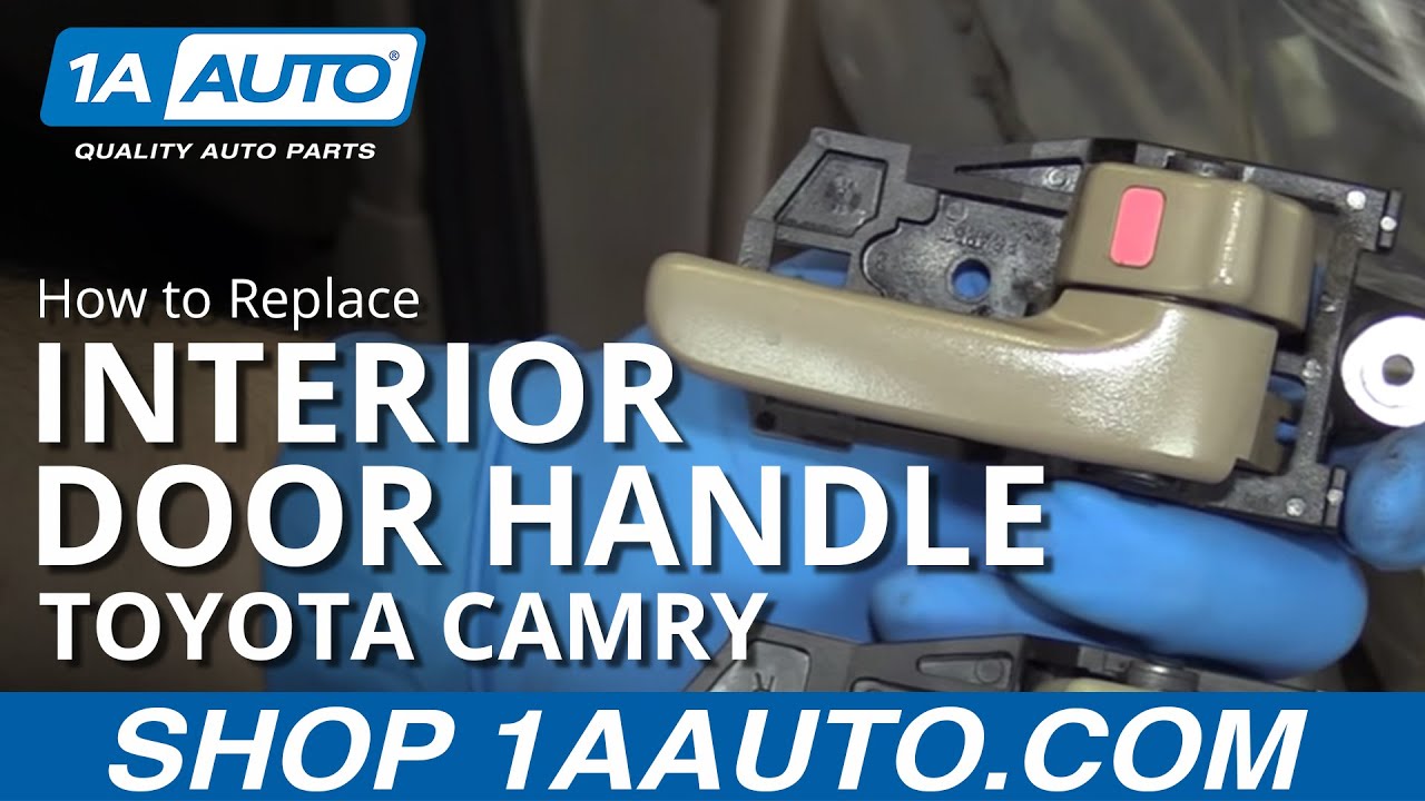 How to Replace Interior Door Handle and Bezel 97-01 Toyota Camry