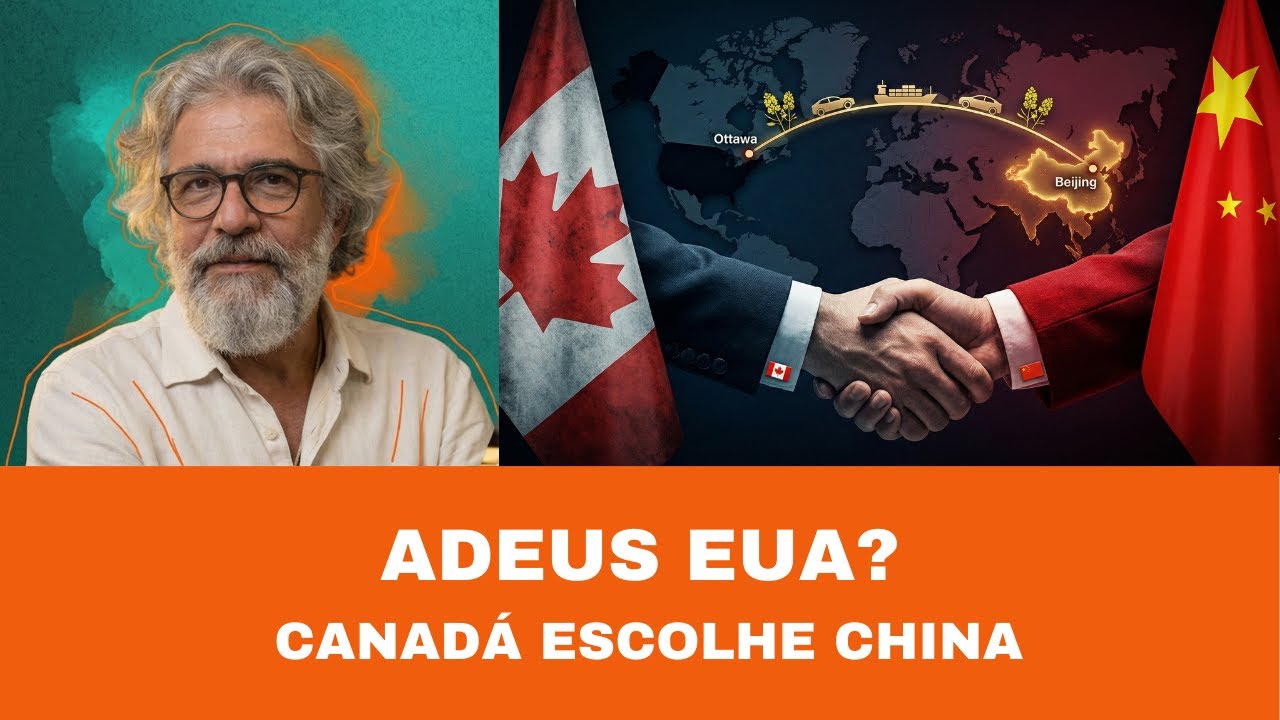 O CANADÁ VIROU PARA A CHINA  O FIM DA ALIANÇA NORTE AMERICANA?