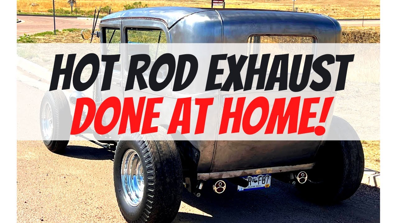 Custom Full Exhaust For Your Hot Rod--All Done At Home In Your Garage.  Whisper Mode: Engage!