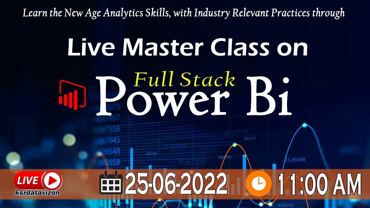 Live Master Class on Full Stack Power BI (Power BI, Azure, Power Apps & Power Automate)