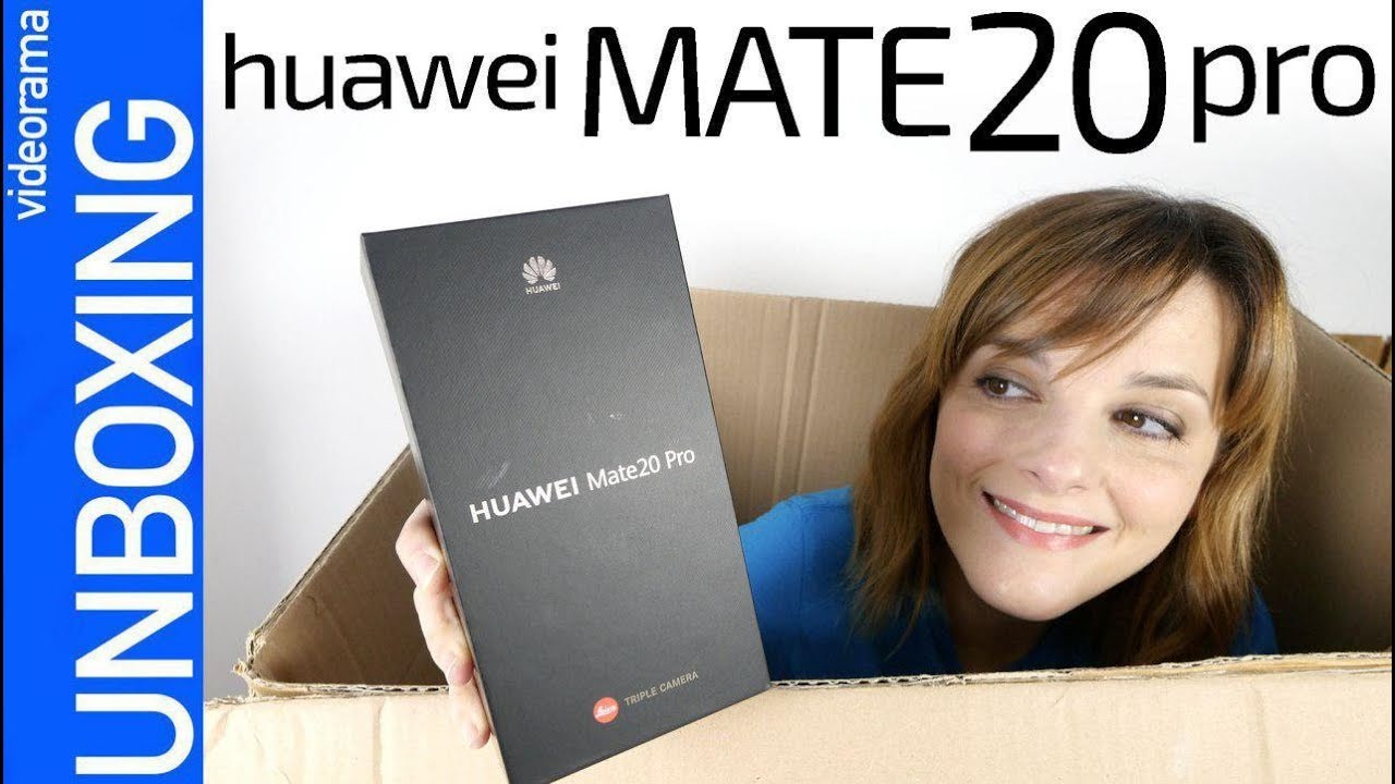 Huawei Mate 20 Pro unboxing -¿lo tiene TODO?-