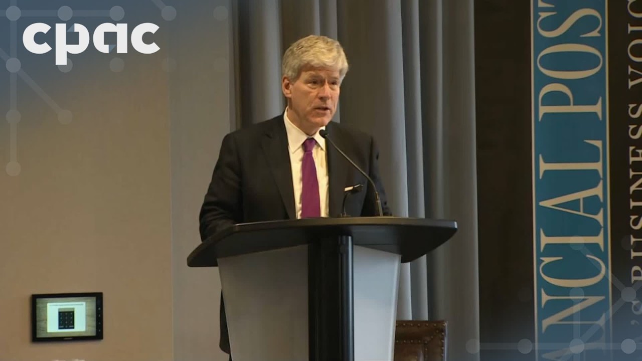Energy Minister Tim Hodgson gives a speech in Calgary – February 13, 2026