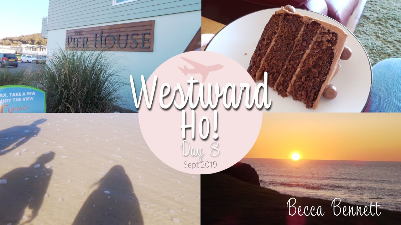 LAST DAY IN WESTWARD HO! CAKE, BEACH & SUNSETS  | Westward Ho! Vlog #7