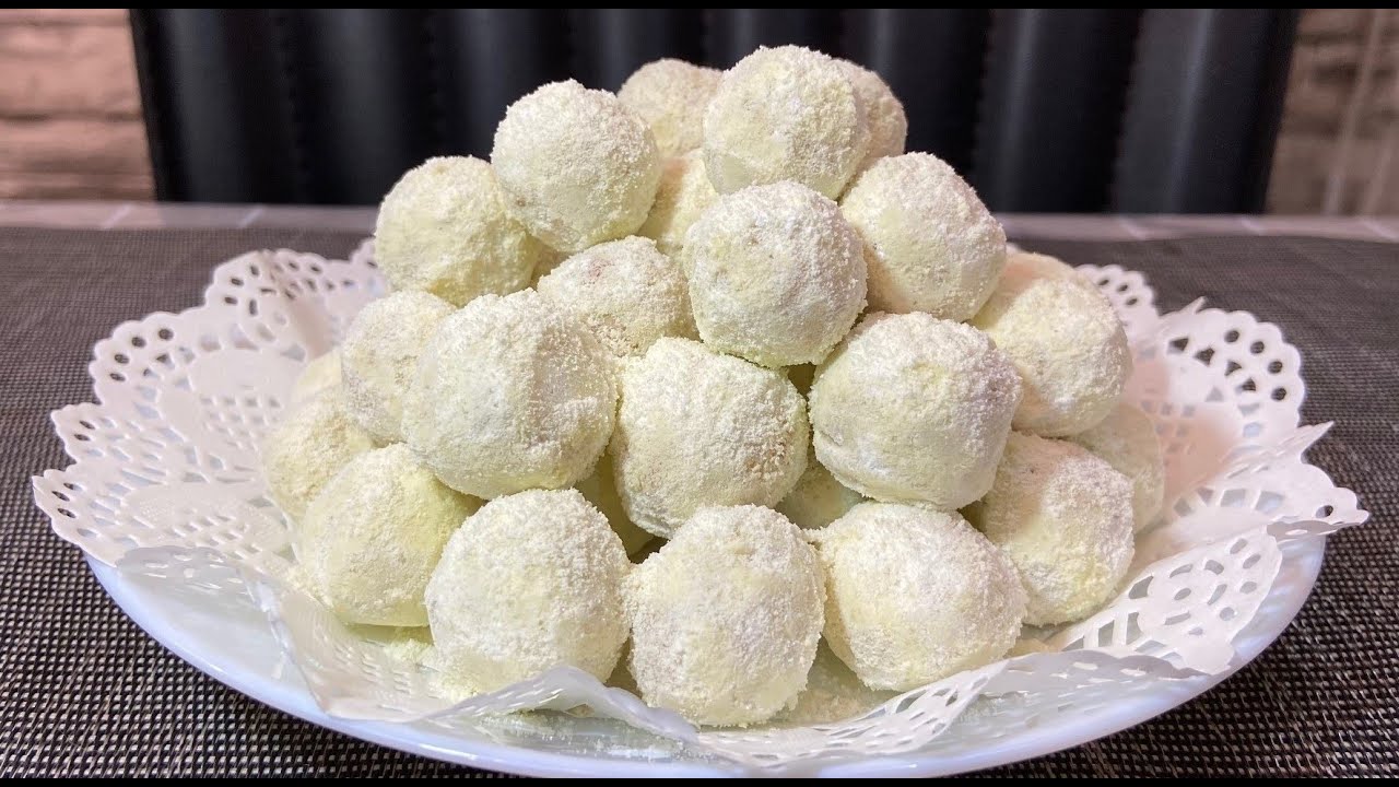 Resepi Kuih Mor Asli Dari Labuan dan Brunei | Biskut Makmur Susu | Snowball Cookies