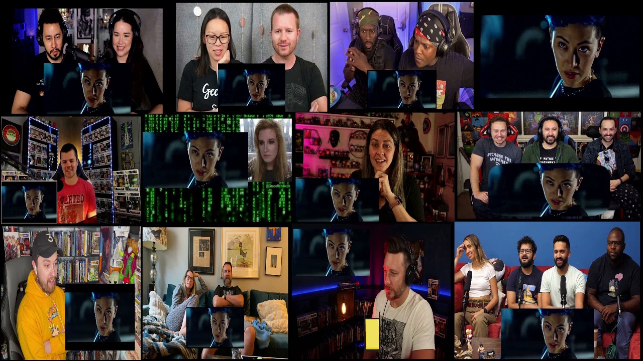 The Matrix Resurrections Trailer Reaction Mashup