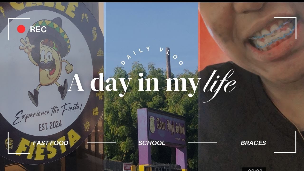 Daily vlog- Ending of cxc 2025 + calle fiesta + braces  | realityof Nash