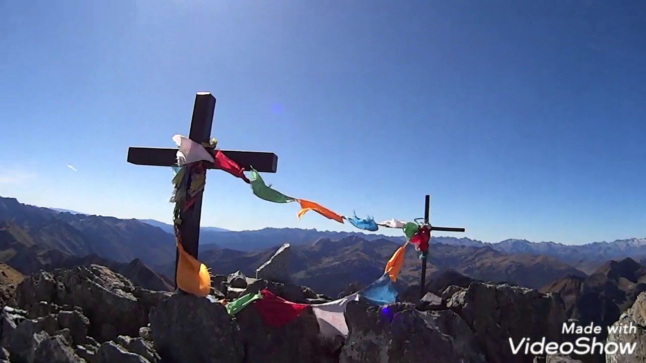 Le Mont Valier 2900m d'altitude en Ariège....