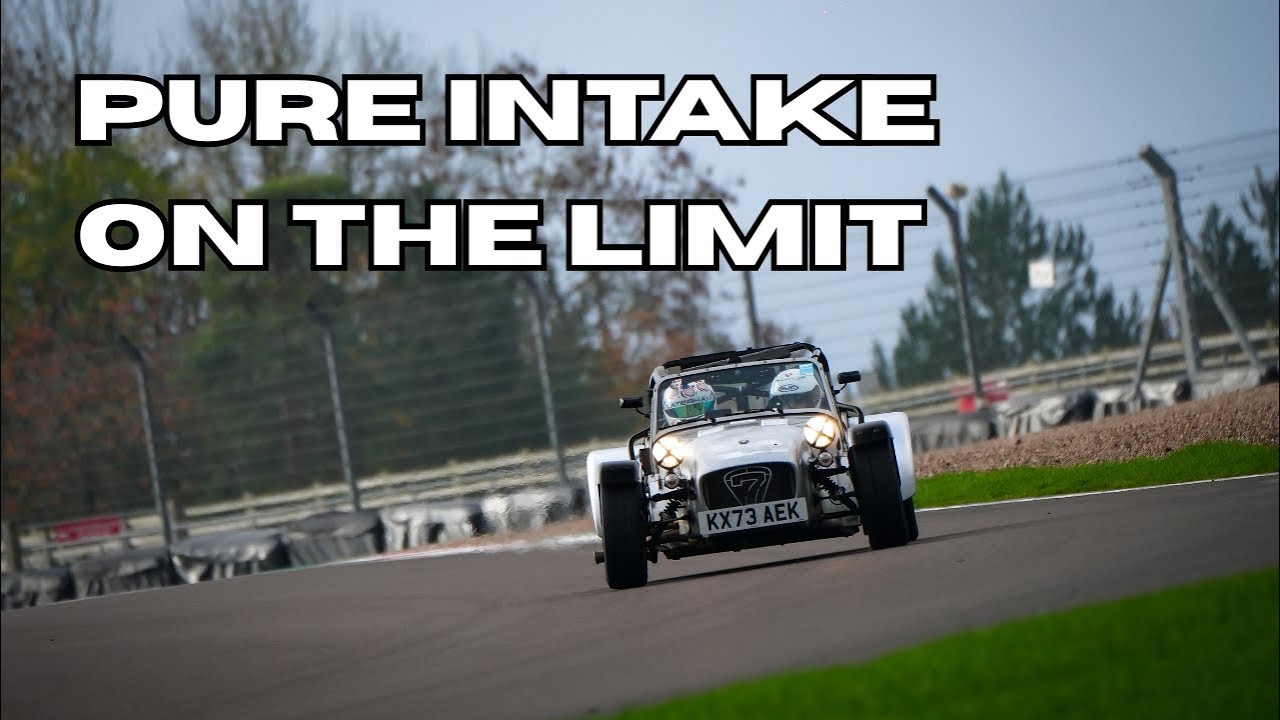 Caterham Screams Around Donington | Pure Intake Sound