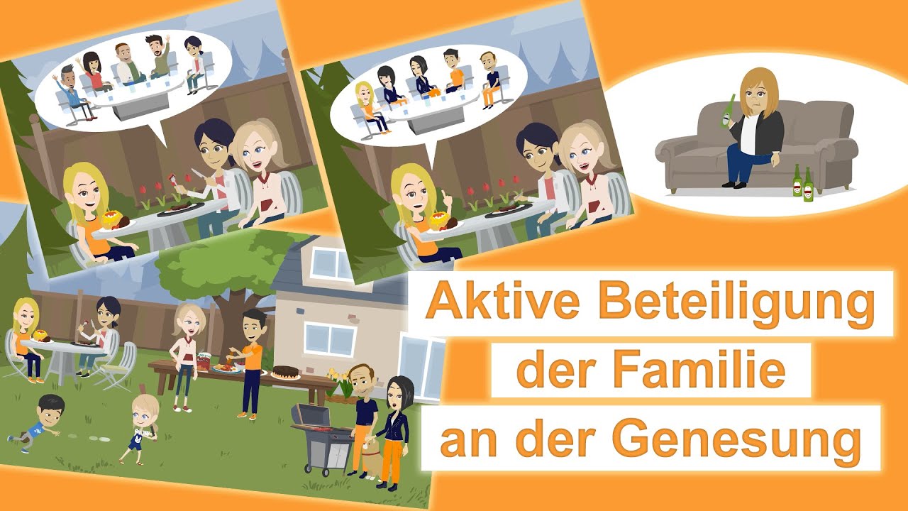 Aktive Beteiligung der Familie an der Genesung