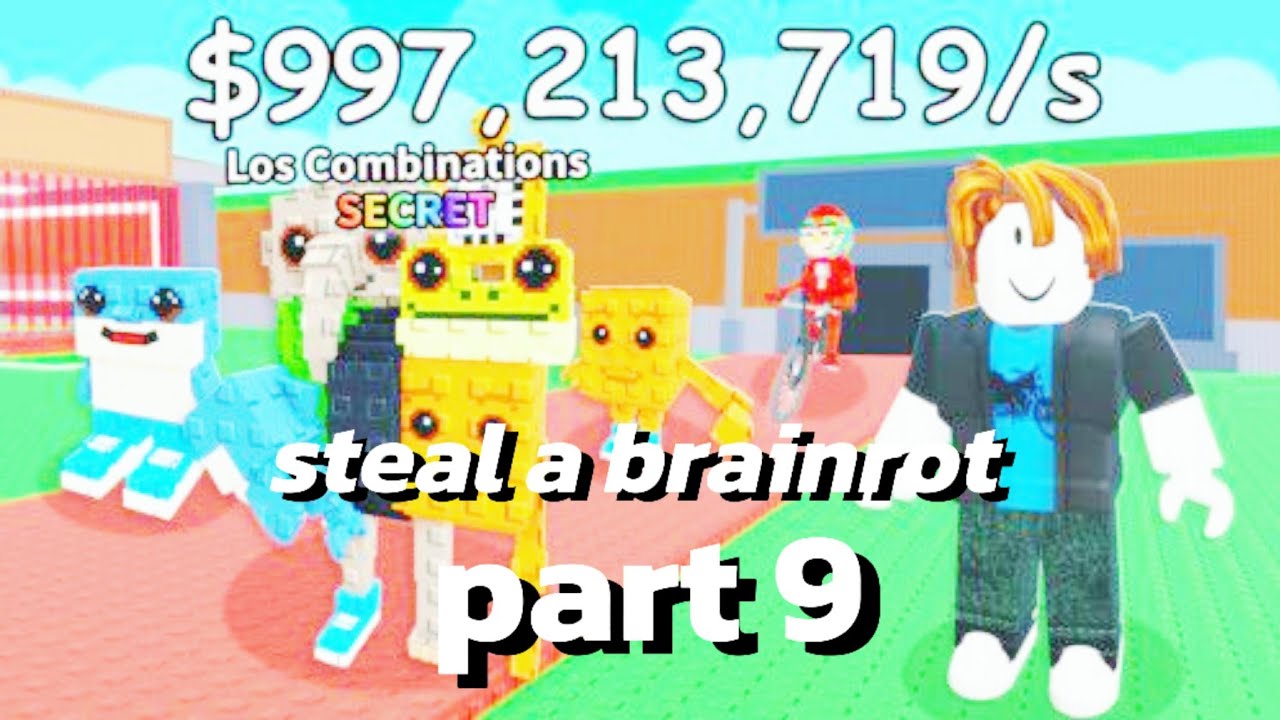 Roblox Steal a brainrot part 9