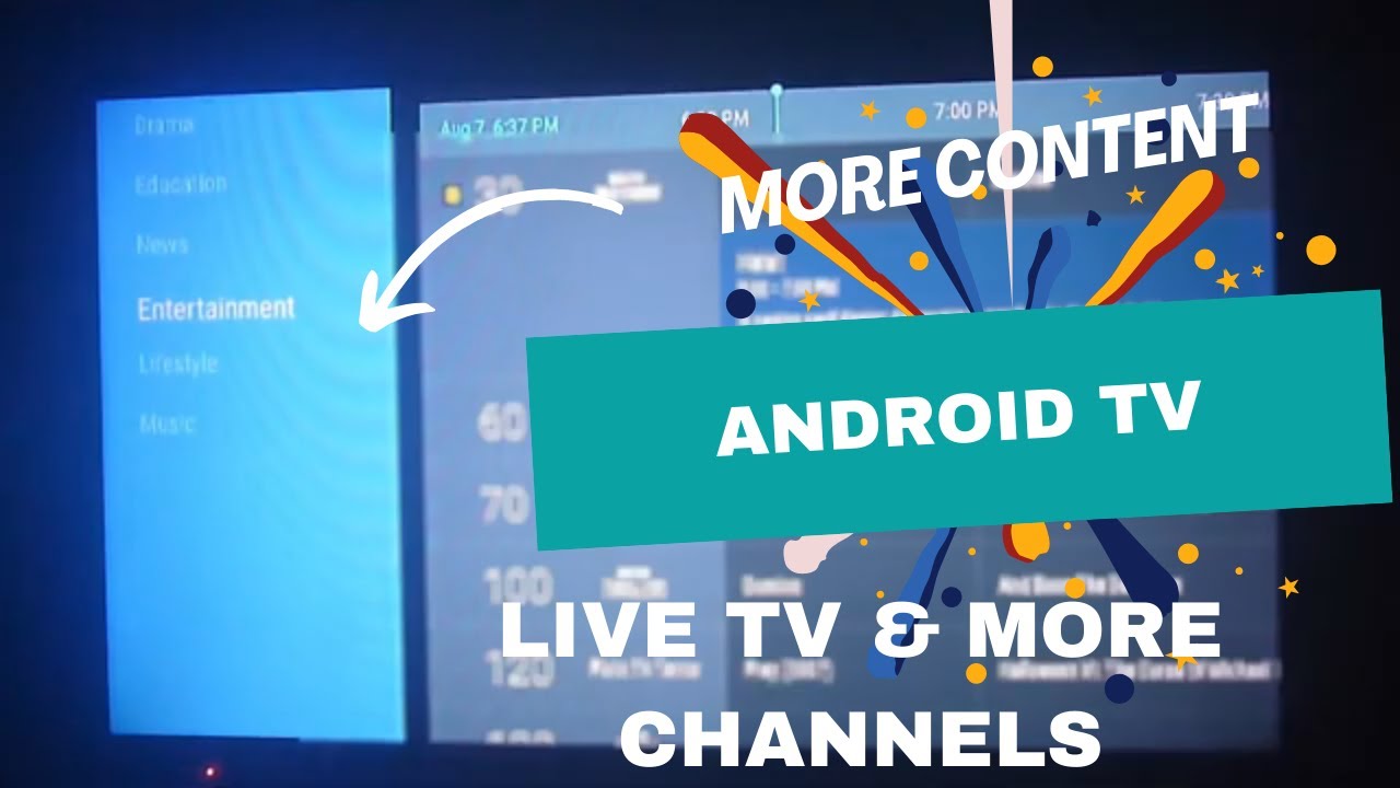 How to set up live tv on your Android TV devices!