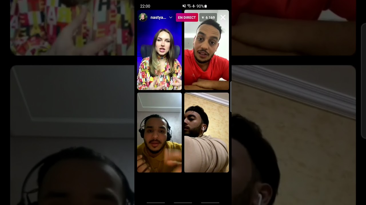 لايف خالد لدليسي و الروسية الهربة 🤣